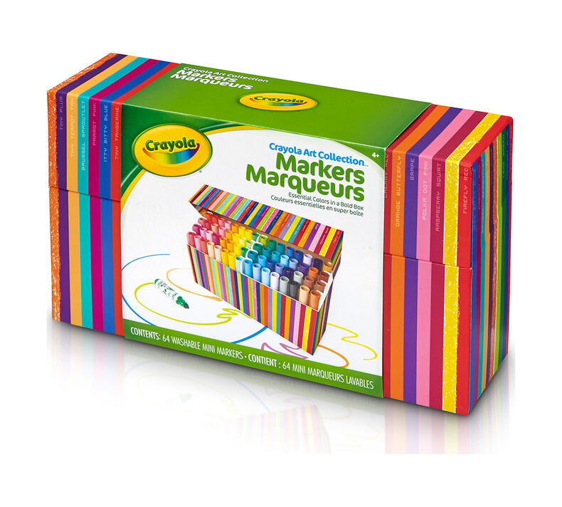 Pip-Squeaks Kids' Marker Collection, 64 Count