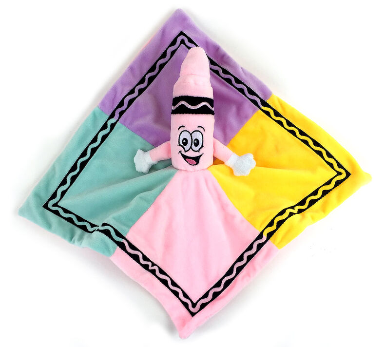 Pink Crayon Security Blanket