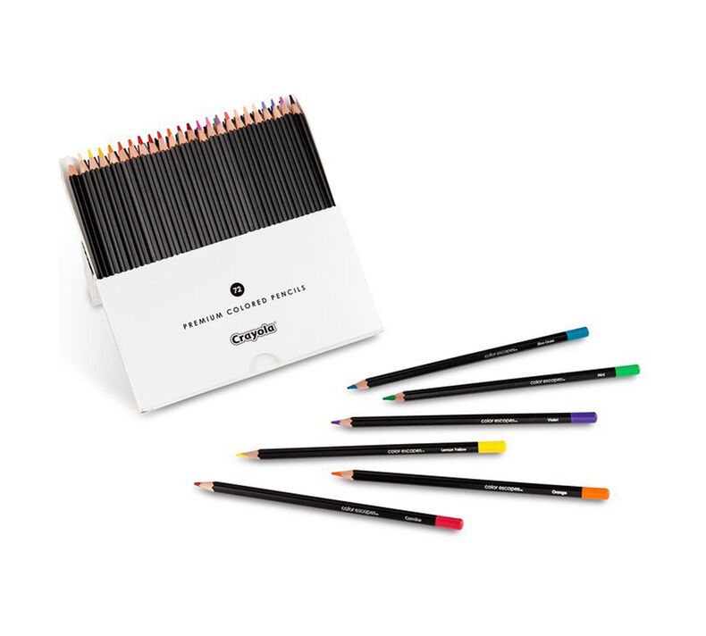 Color Escapes Premium 72 ct. Colored Pencils