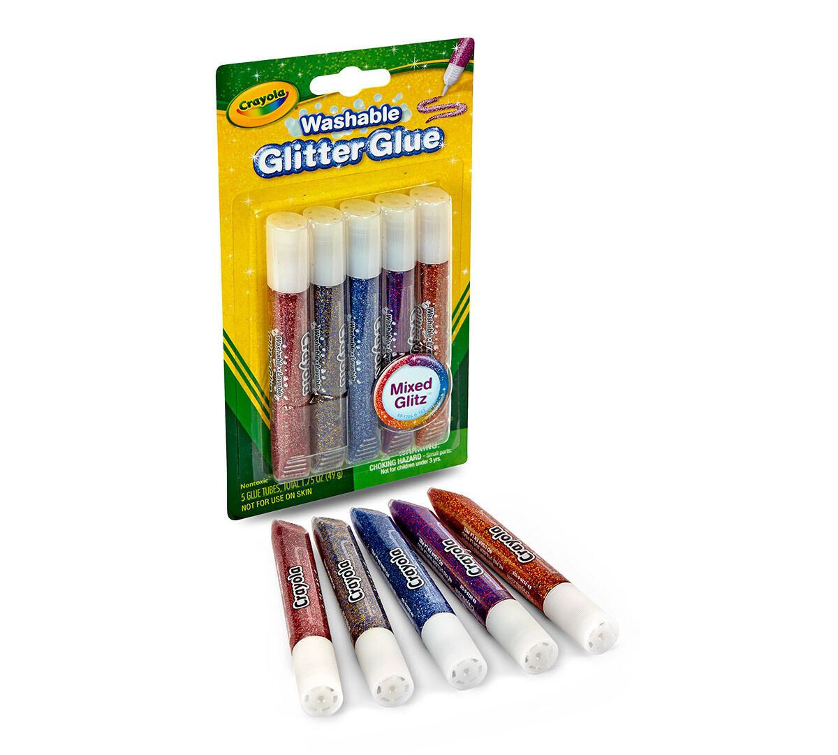 Add Sparkle to any design with Crayola Glitter Glue Crayola