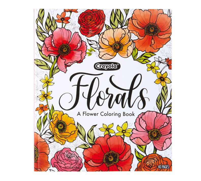 Florals,  A Flower Coloring Book