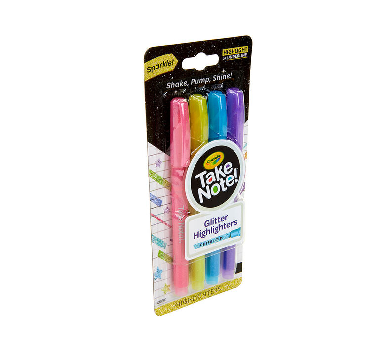 Crayola Glitter Markers 5 Pcs