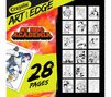 Art with Edge My Hero Academia Coloring Book back view