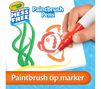 Color Wonder Mess Free Paintbrush Pens, 8 count. Paintbrush tip marker.