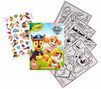 Paw Patrol Coloring Book, 96 pages, book, stickers and select coloring pages.