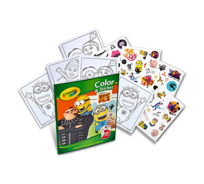 Color & Sticker, Despicable Me 3