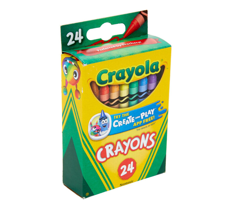 Classic Crayons, 24 Count