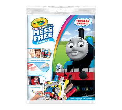 Color Wonder Coloring Pad & Markers, Thomas and Friends - Crayola Color Wonder Coloring Pad & Markers, Thomas and Friends - Crayola