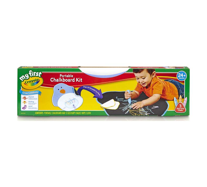 My First Crayola Portable Chalkboard Kit
