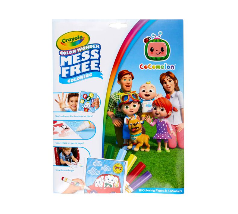 Color Wonder Cocomelon Coloring Set | Crayola