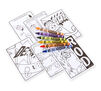 Crayola Travel Pack pages and crayons 