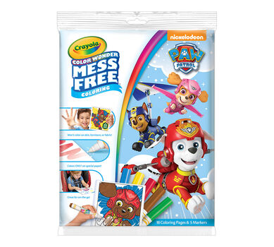 Color Wonder Coloring Pad and Markers, Paw Patrol Color Wonder Coloring Pad and Markers, Paw Patrol