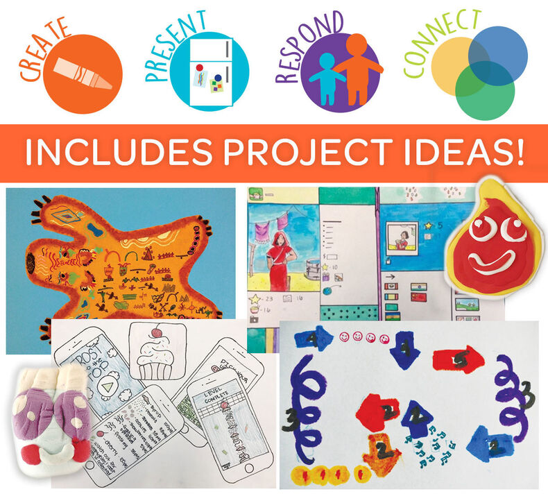 creatED Create-to-Learn Math Learning Games Kit, Grades 6-8