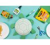 Camp Craft Box Summer Camp for 1 kid paper plate turtle shaker finished project