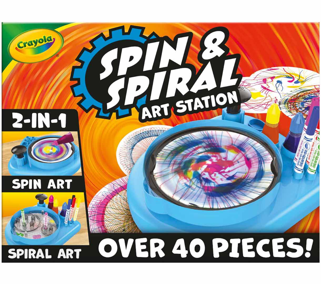 Crayola Spin & Spiral Tie Dye Art Kit for Kids | Crayola