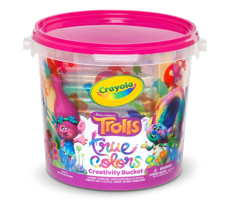 Trolls True Colors Creativity Bucket