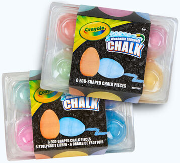 Egg Chalk 6 Count Mystery Color