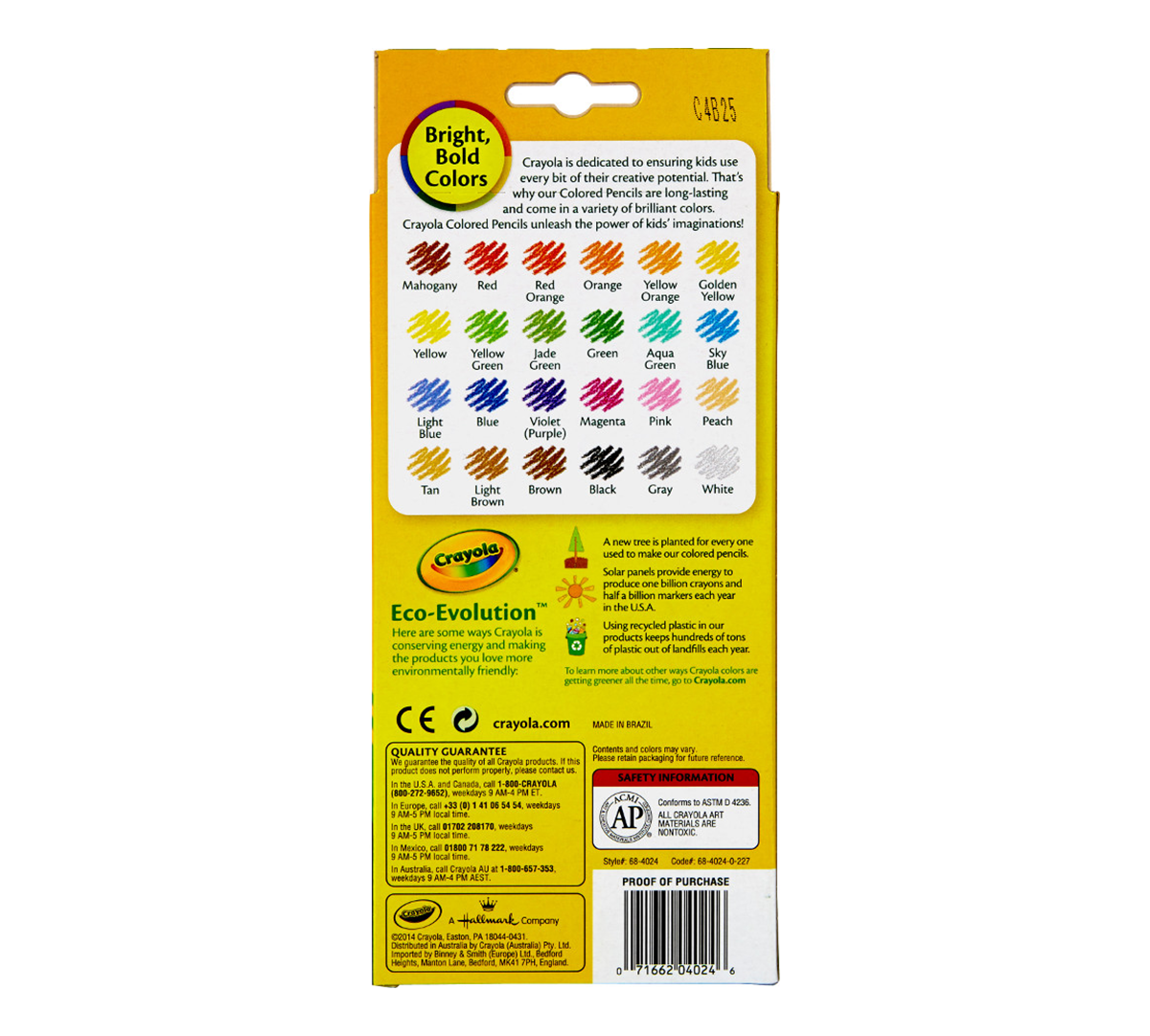 Crayola Colored Pencils, Assorted Colors, Presharpened, Adult Coloring