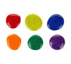 Washable Project Paint Glitter 6 count paint swatches