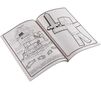 Crayola Minecraft Coloring Book, 96 pages, book open to select page.