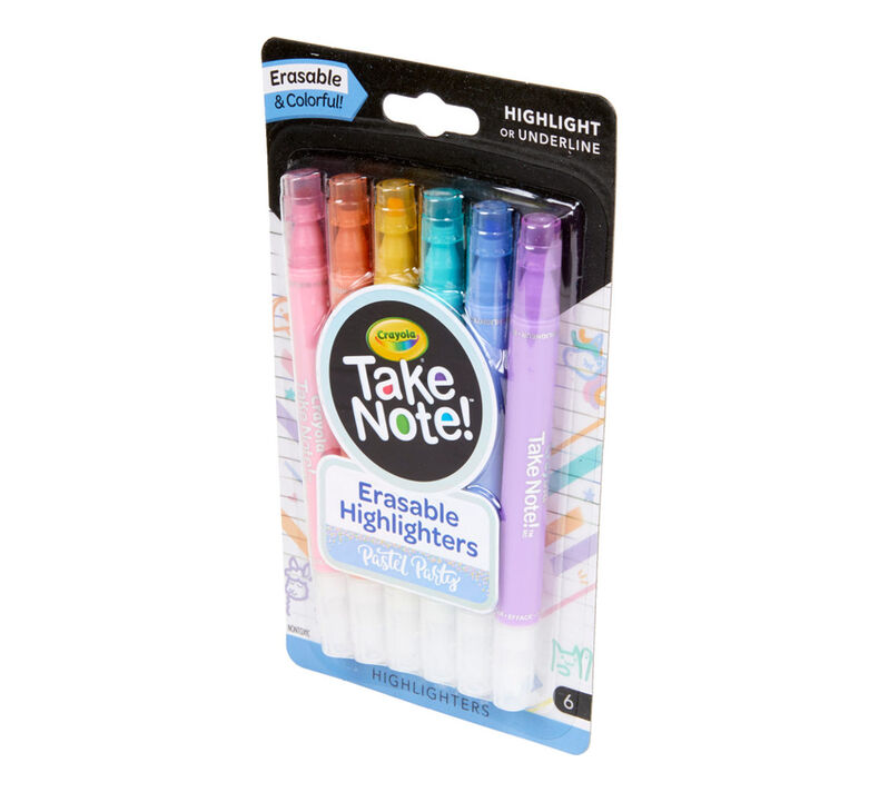 Crayola Take Note Washable Gel Pens // Pen Test & Review 