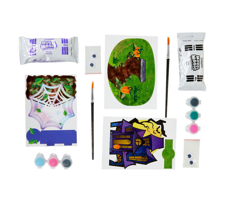 Halloween Spider & Ghost Craft Kits, Set of 12