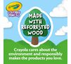 Short Colored Pencils, 64 count. Made with reforested wood. Crayola cares about the environment and responsibly makes the products you love. 