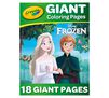 Frozen Giant Coloring Pages, 18 giant pages. Elsa and Anna standing among trees. 