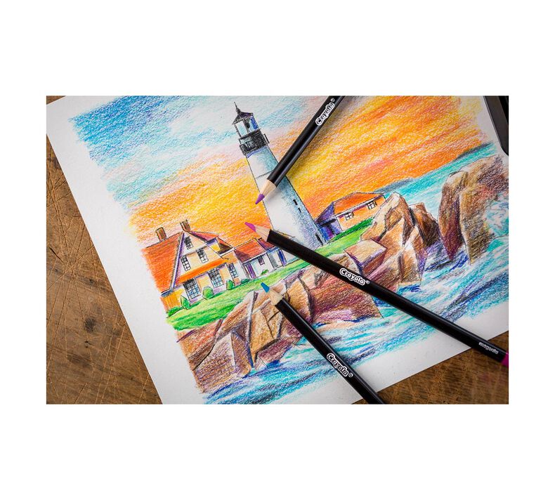 Signature Gel Pens & Colored Pencils Set