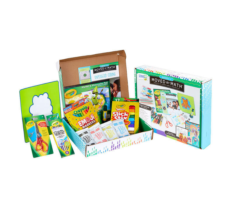 creatED Create-to-Learn Math Learning Games Kit, Grades 6-8