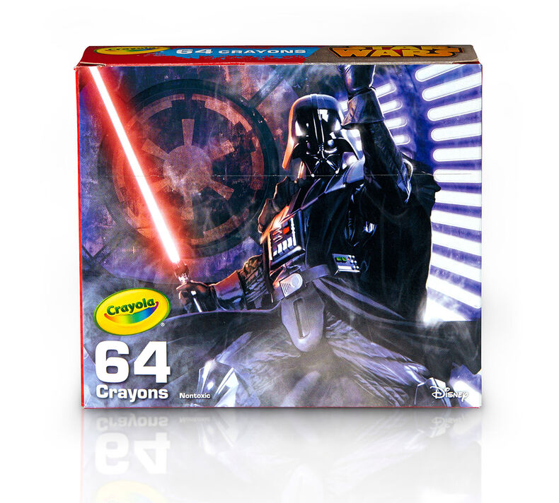 Star Wars, Darth Vader Tin and Crayon Box