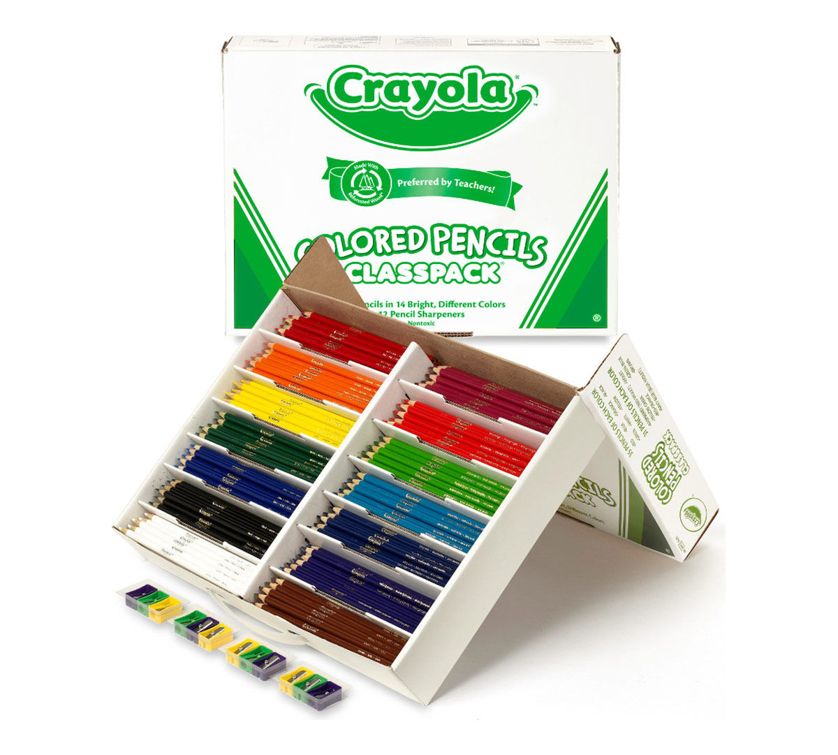462 Count Colored Pencils Classpack, 14 Colors Crayola