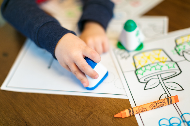 My First Crayola First Marks Bundle, Art Set for Toddlers