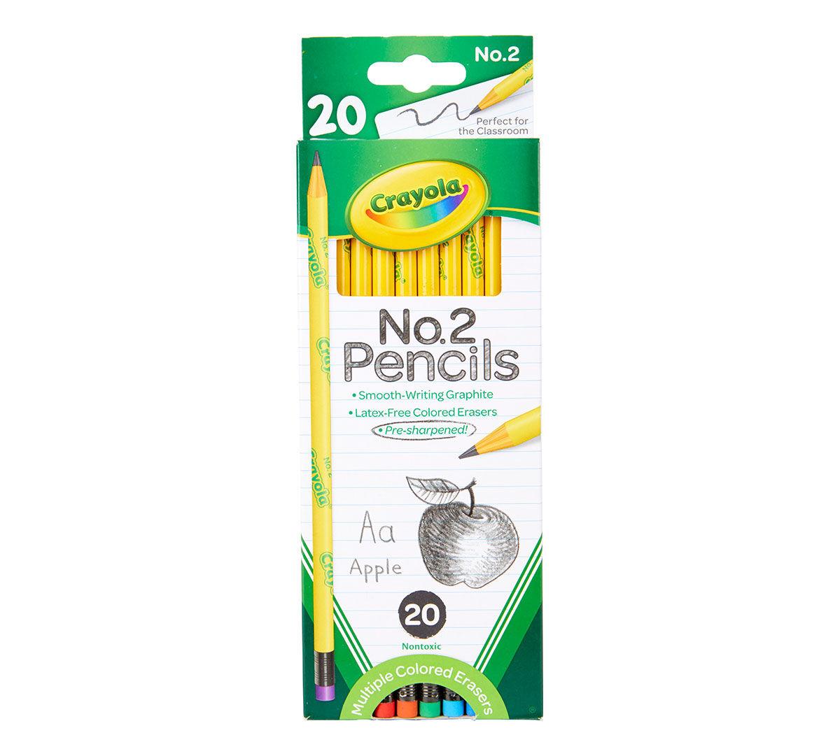 Crayola 2 Pencils, 20 Count Bulk Pencils Crayola