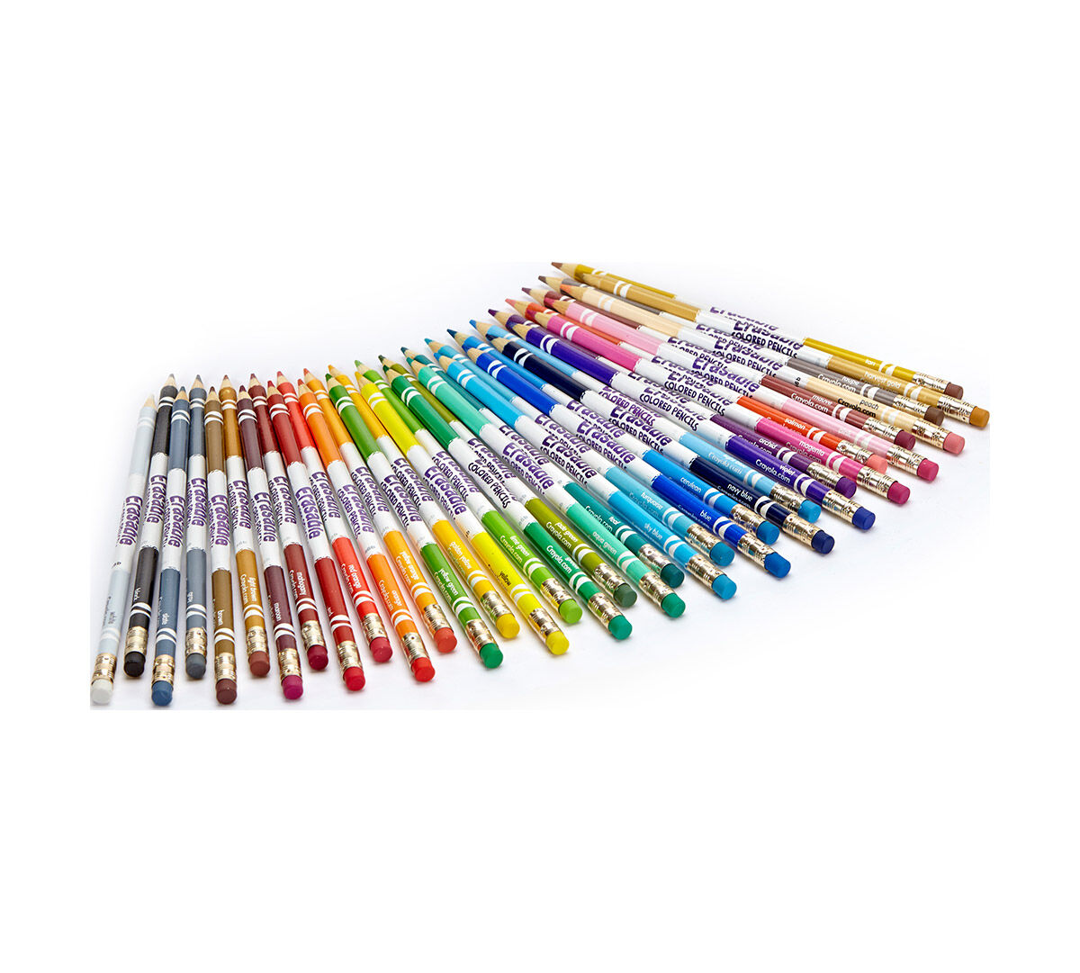 Crayola ERASABLE Colored Pencils Assorted Colors Set of 36 