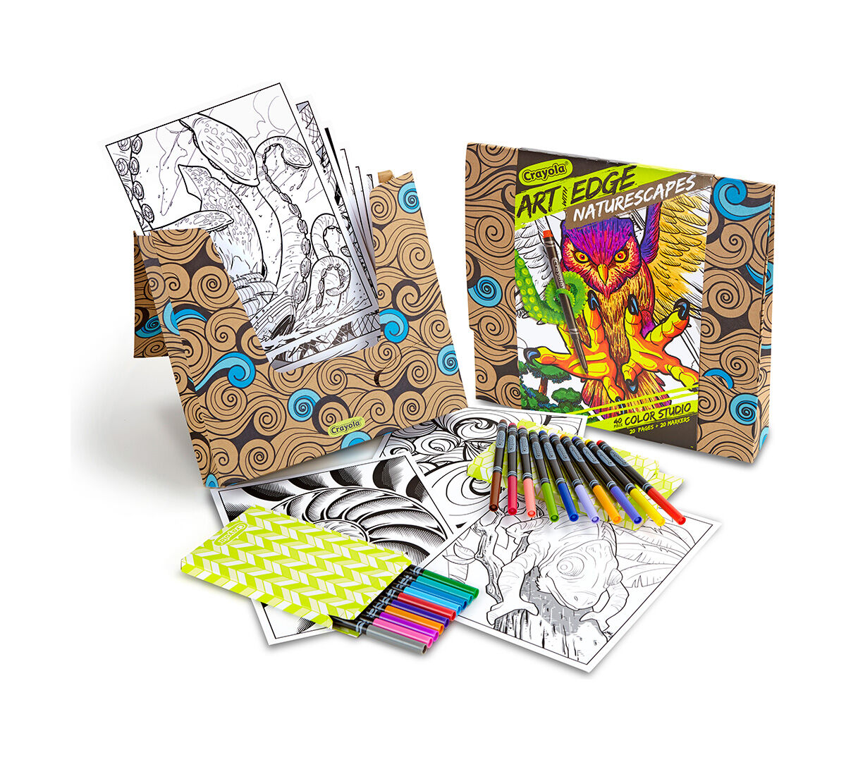 Art with Edge, Naturescapes Crayola