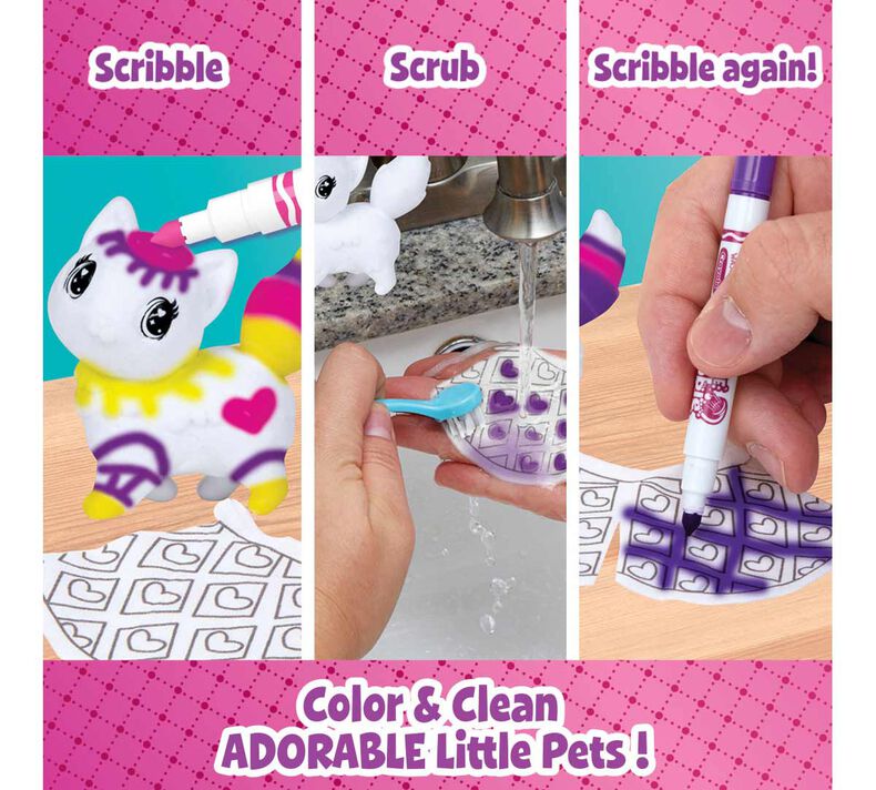 Scribble Scrubbie Pets Princess Playset