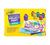 Washable Glitter Paint, 6 Count Back View of Package