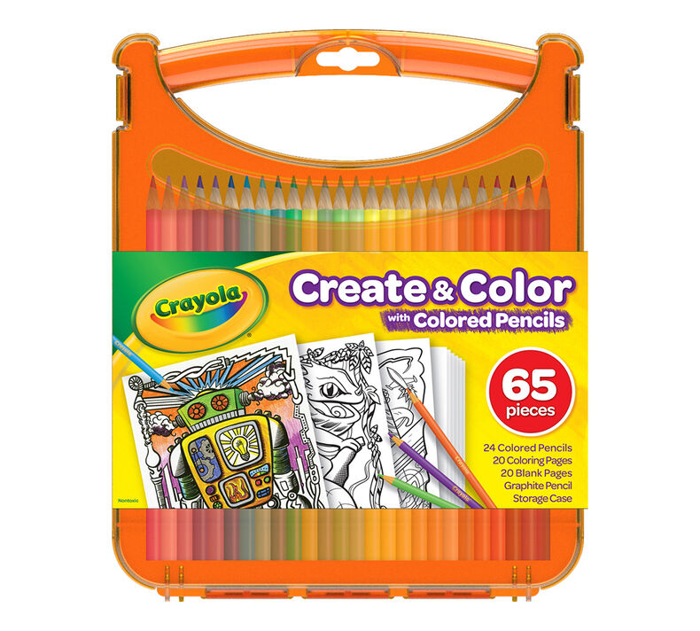 Create and Color with Colored Pencils