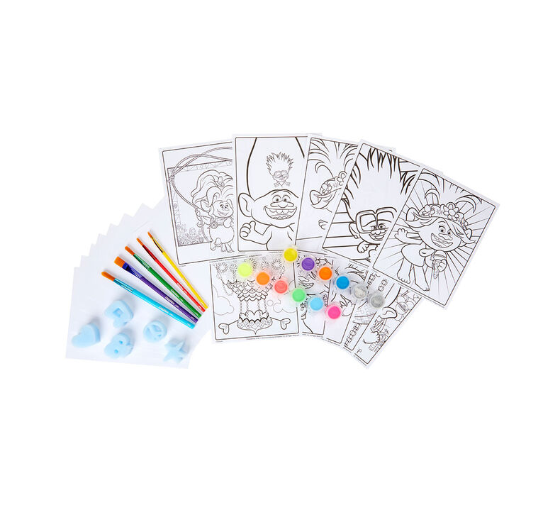 Trolls World Tour Sponge Painting Set