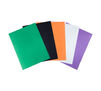Halloween Construction Paper Colors included: Green, Black, Orange, White, and Purple