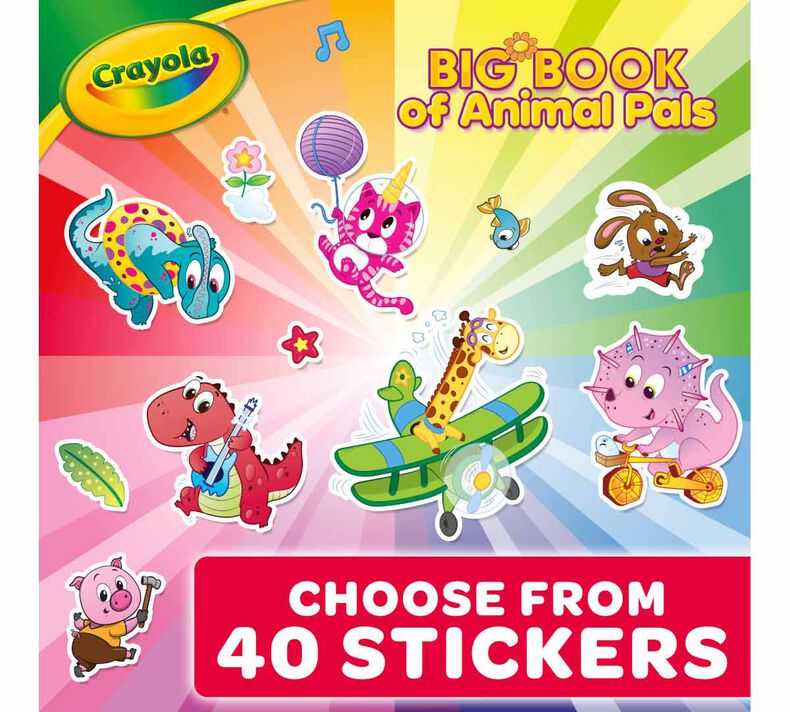 Crayola Art Animal Ink Adult Coloring Book 40 Pages