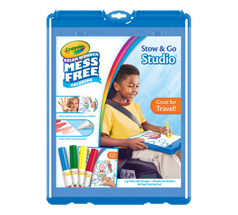 NEW Crayola Color Wonder Light-Up Paint Palette with Paper Mess Free! 20  Sheets