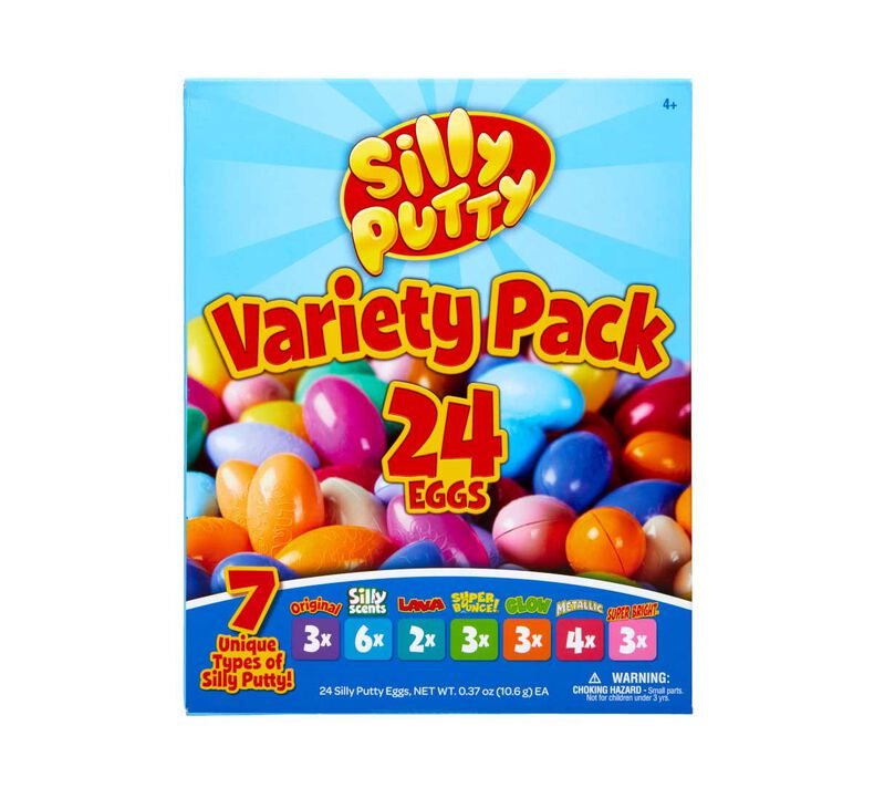 Crayola Silly Putty 24 Egg Bulk Variety Pack