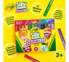 Silly Scents Smash Ups Wedge Tipped Washable Markers, 12 count. 2 scents blended in each marker, a colorful treat for the eyes and nose,12 brilliant colors, easily washed from skin and most fabrics.