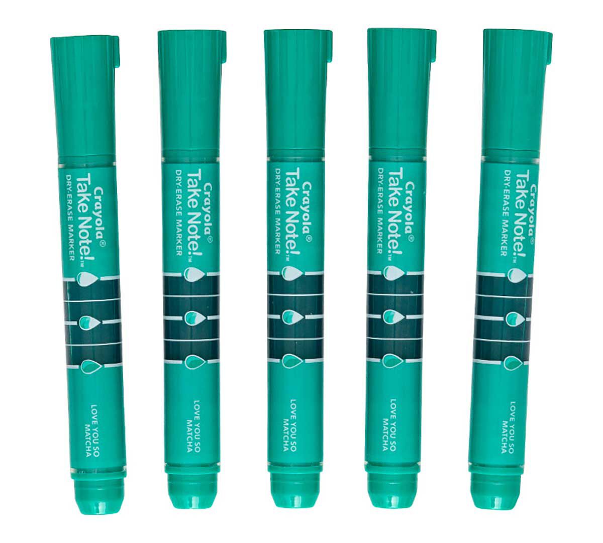 Green Dry Erase Markers, Chisel Tip, 12 Count Crayola