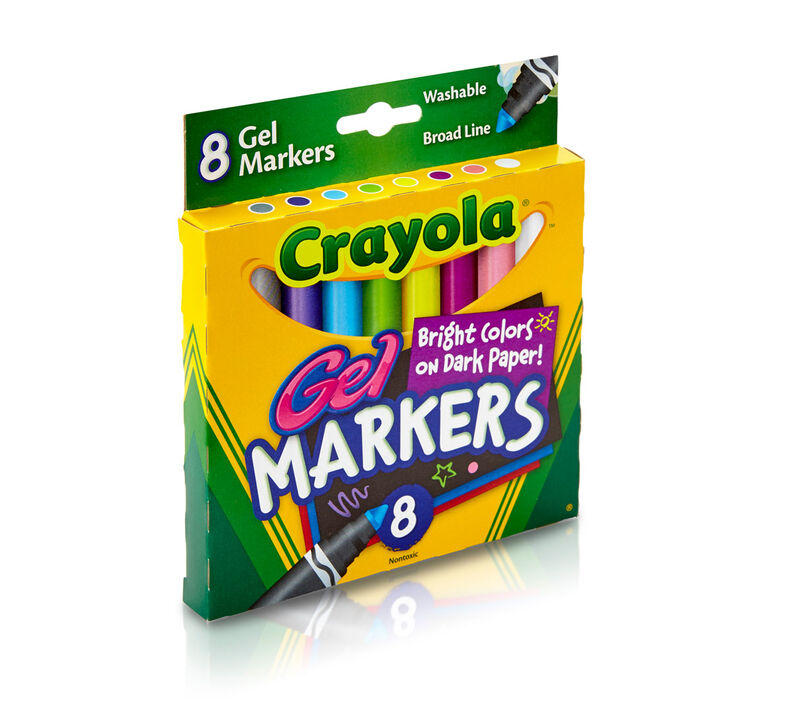 Gel Washable Markers 8 ct.