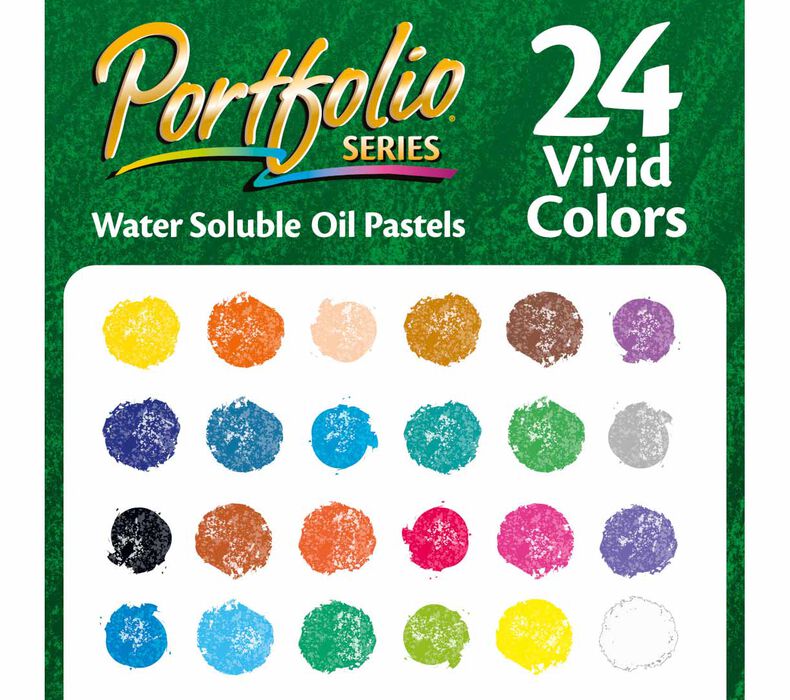 Portfolio Series Watersoluble Oil Pastel Set - Assorted Colors, Class Pack  of 300