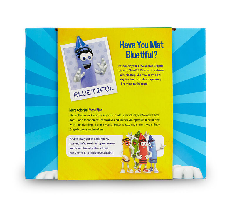 Crayola Bluetiful Art Set, Gift, 100+ Pcs