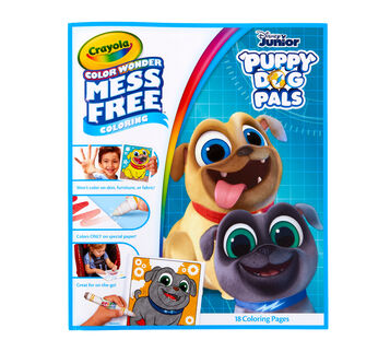 Color Wonder Mess Free Puppy Dog Pals Coloring Pages